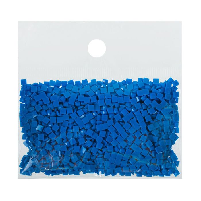 Стразы для алмазной вышивки, 10 гр, не клеевые, квадратные 2,5*2,5мм 995 Electric Blue DK