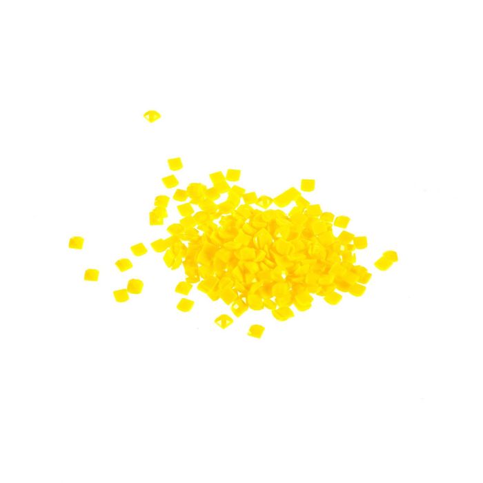Стразы для алмазной вышивки,10 гр, не клеевые, квадратные 2,5*2,5мм 973 Canary Yellow Bright