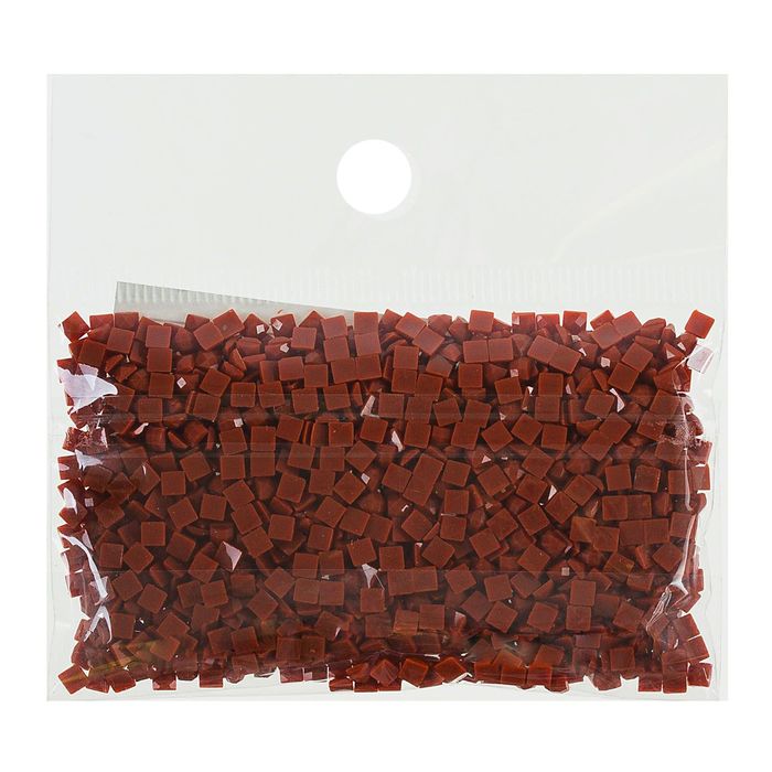 Стразы для алмазной вышивки, 10 гр, не клеевые, квадратные 2,5*2,5мм 918 Red Copper DK