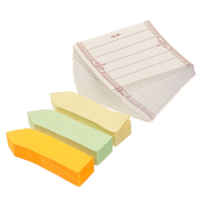 Набор бумажных блоков "Великие мысли", 100 листов+ 3 блока стикеров