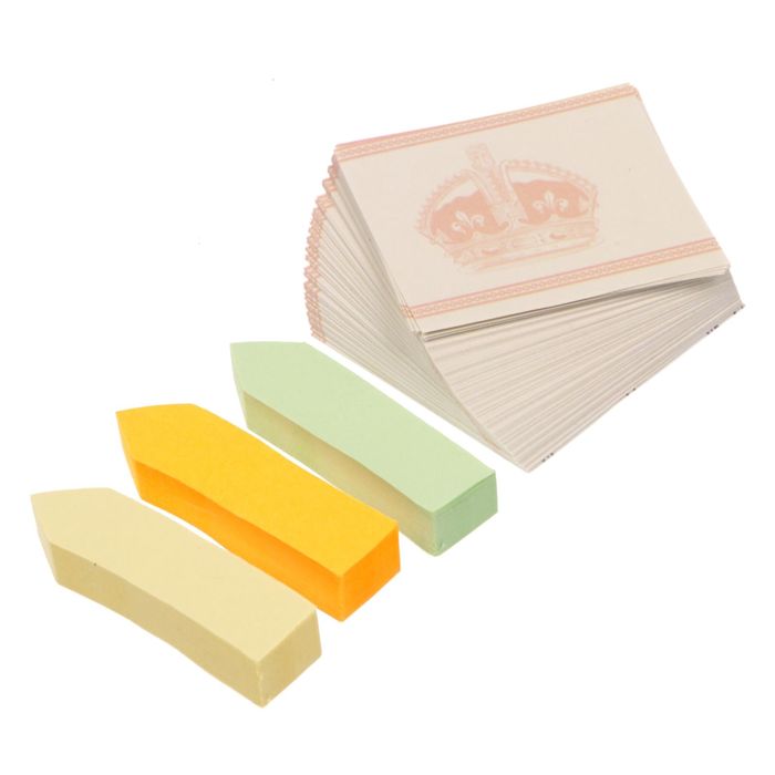 Набор бумажных блоков "Царские записки", 100 листов+ 3 блока стикеров