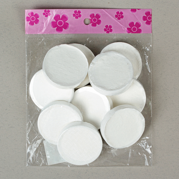 Полотенце одноразовое в таблетке, d=4,5см