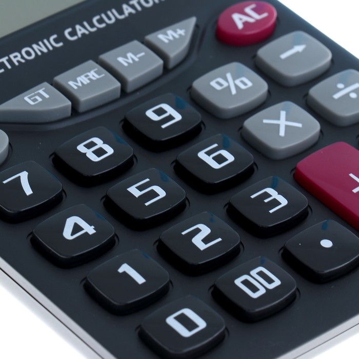 Калькулятор настольный 12-разрядный 222S-12 двойное питание