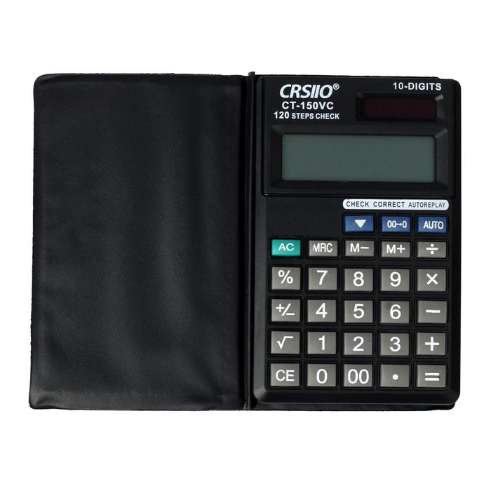 Калькулятор карманный 10-разрядный 150V двойное питание