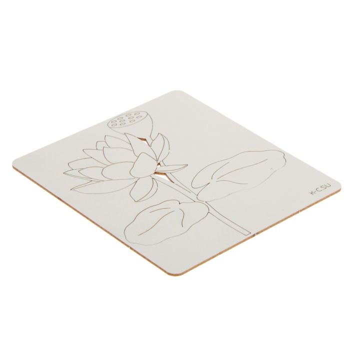 Чипборд картон "Лотос" 10х11 см