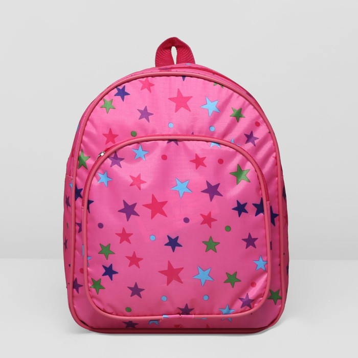 Рюкзак детский, 1 отдел, наружный карман, цвет розовый