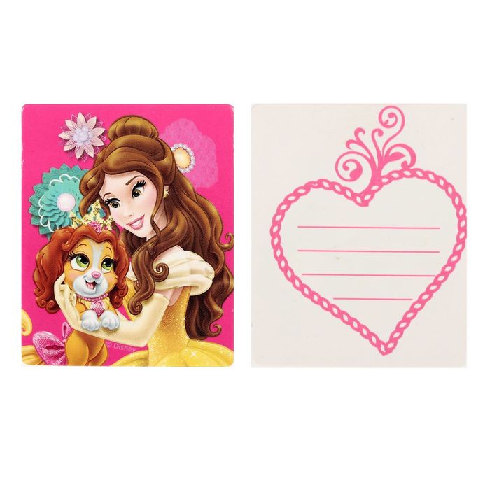 Детский рюкзак ПВХ "Давай играть!", Принцессы: Бель, 21 х 25 см