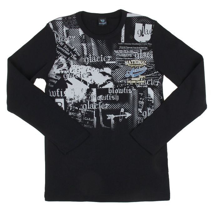 Джемпер мужской арт.0775, цвет чёрный, размер L