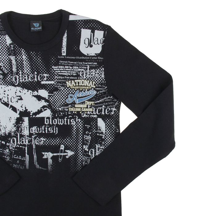 Джемпер мужской арт.0775, цвет чёрный, размер L