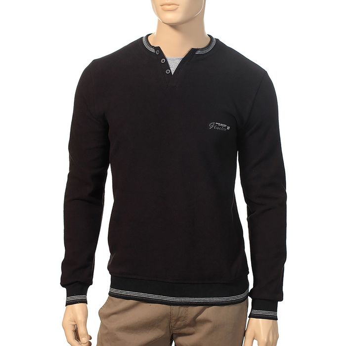 Джемпер мужской арт.1439, цвет черный, р-р L