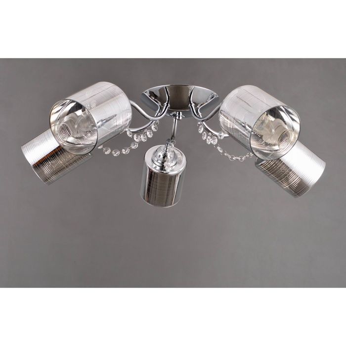 Люстра "Умбра" 5 ламп Е14 40W хром