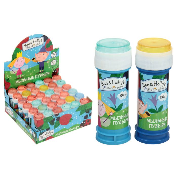 Мыльные пузыри "Бен и Холли", 50мл