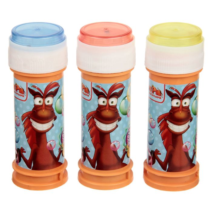 Мыльные пузыри "Три богатыря", 50мл.