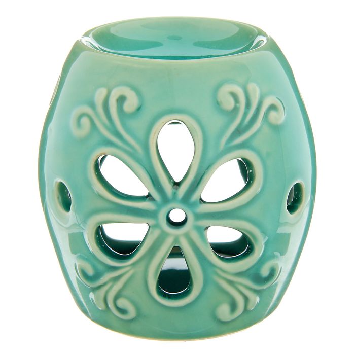 Аромалампа керамика "Цветок" МИКС 8х7,7х6,7 см