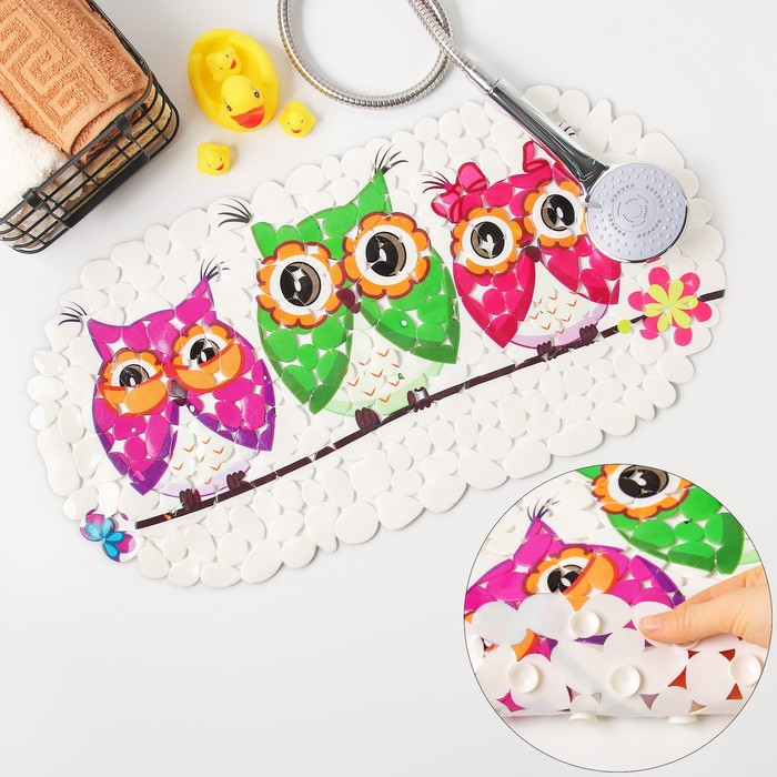 SPA-коврик для ванны "Совы"