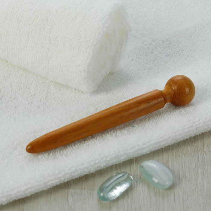 Массажёр для спины "Гуаша. Палочка", деревянный