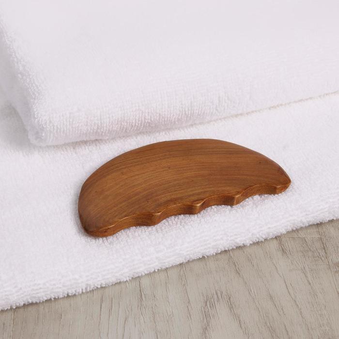 Массажёр для спины "Гуаша. Волна", деревянный