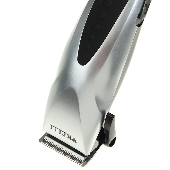 Машинка для стрижки KELLI KL-7003, 45 Вт, 4 съемных гребня микс