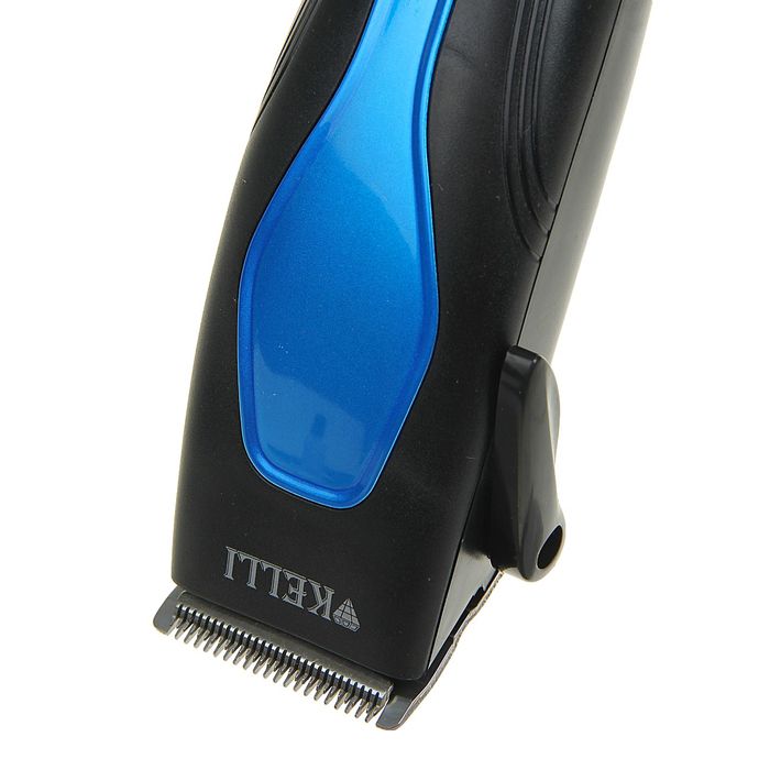 Машинка для стрижки KELLI KL-7008, 60 Вт, 4 съемных гребня, микс