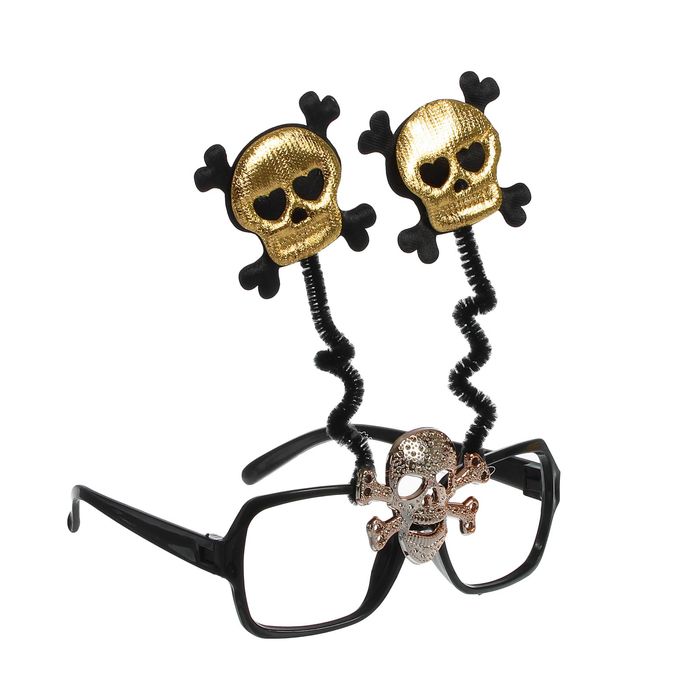 Карнавальные очки "Череп"