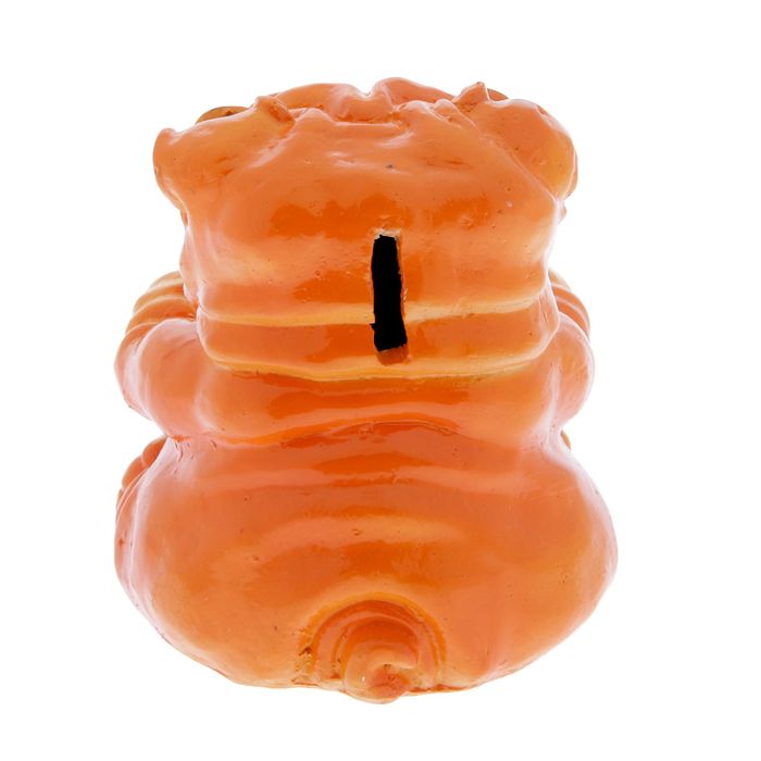 Копилка гипс "Собачка с 5 рублями" 10 см