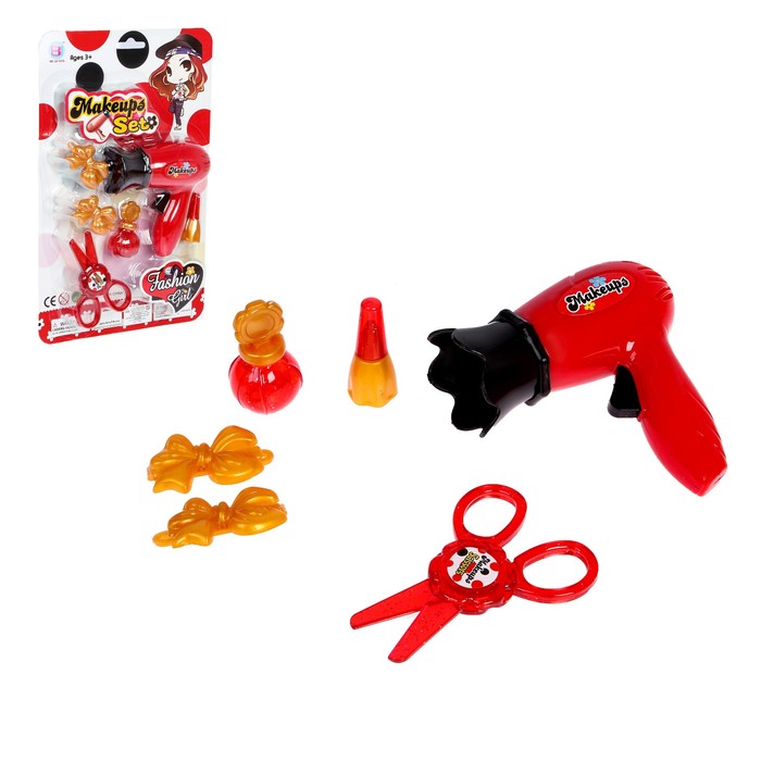 Набор парикмахера "Модница-3", 6 предметов, МИКС