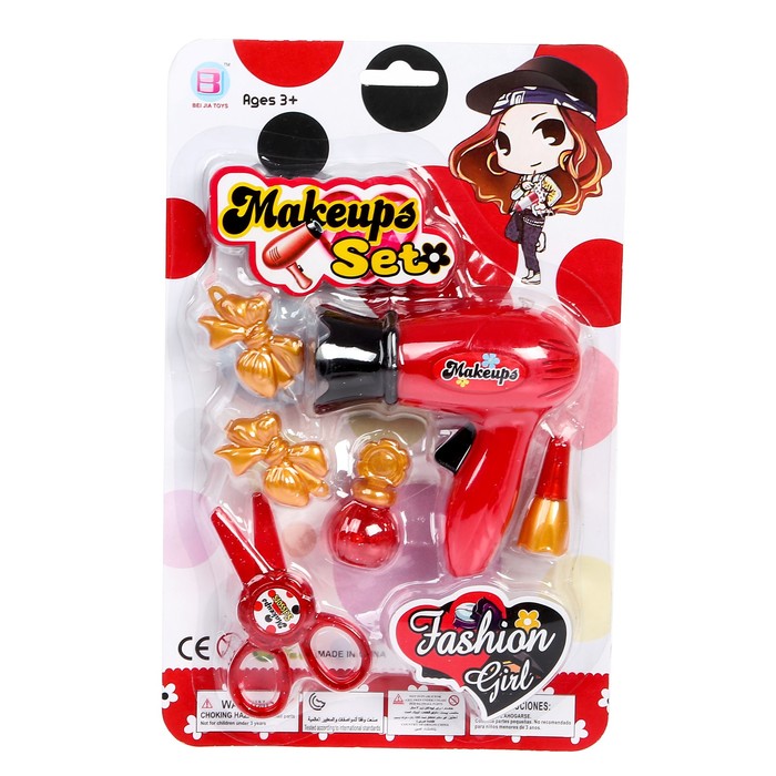 Набор парикмахера "Модница-3", 6 предметов, МИКС