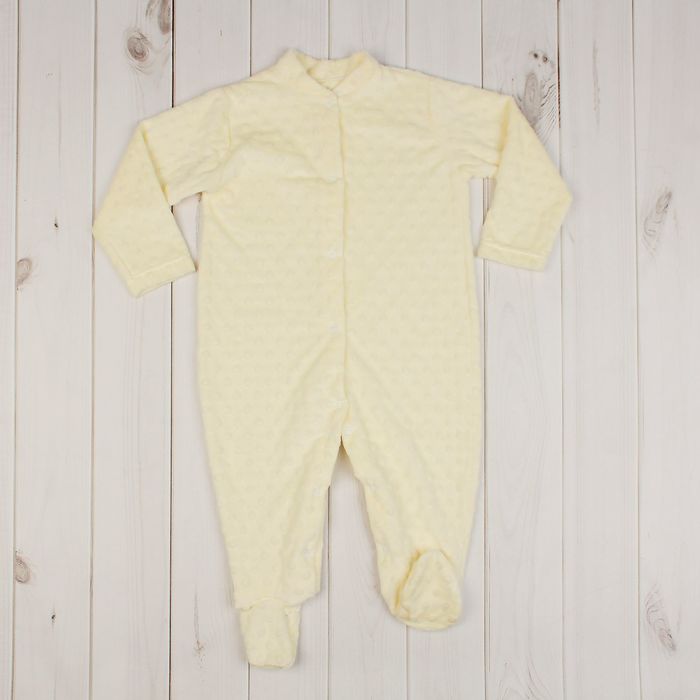 Комбинезон, рост 80 см, цвет бежевый ЯВ135084_М