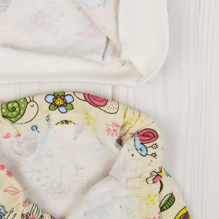 Пижама для мальчика "Улитки", рост 92 см, цвет жёлтый ЯВ137174_М