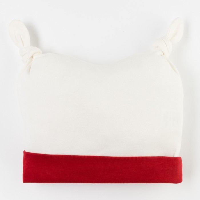 Шапочка "Love Mummy&Daddy", размер 44, цвет белый ЯВ130299_М