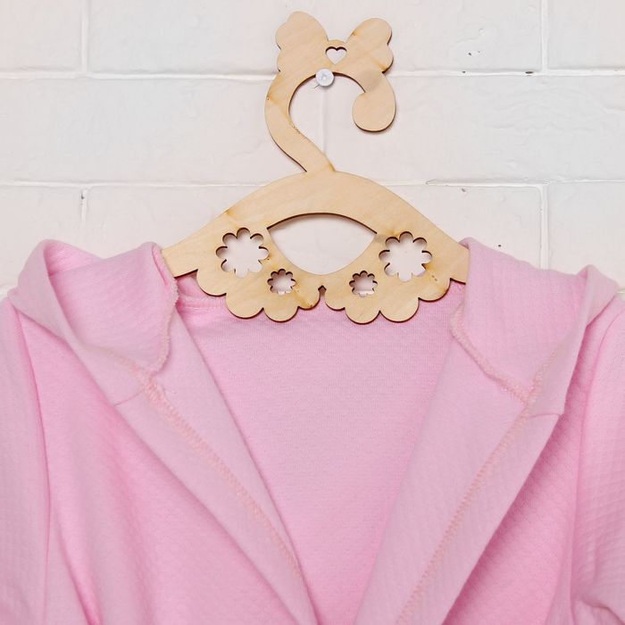 Халат детский, рост 98 см, цвет розовый ЯВ123101_М