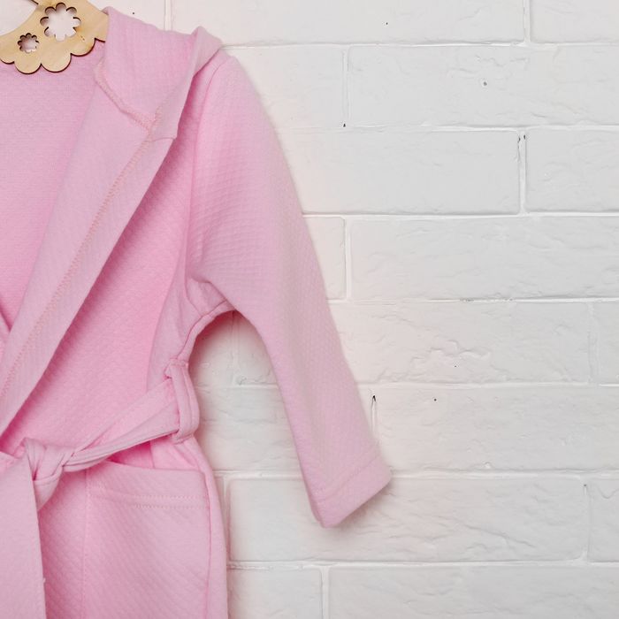 Халат детский, рост 98 см, цвет розовый ЯВ123101_М