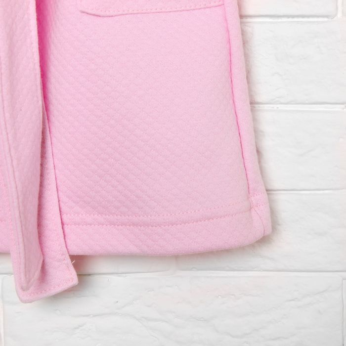 Халат детский, рост 98 см, цвет розовый ЯВ123101_М