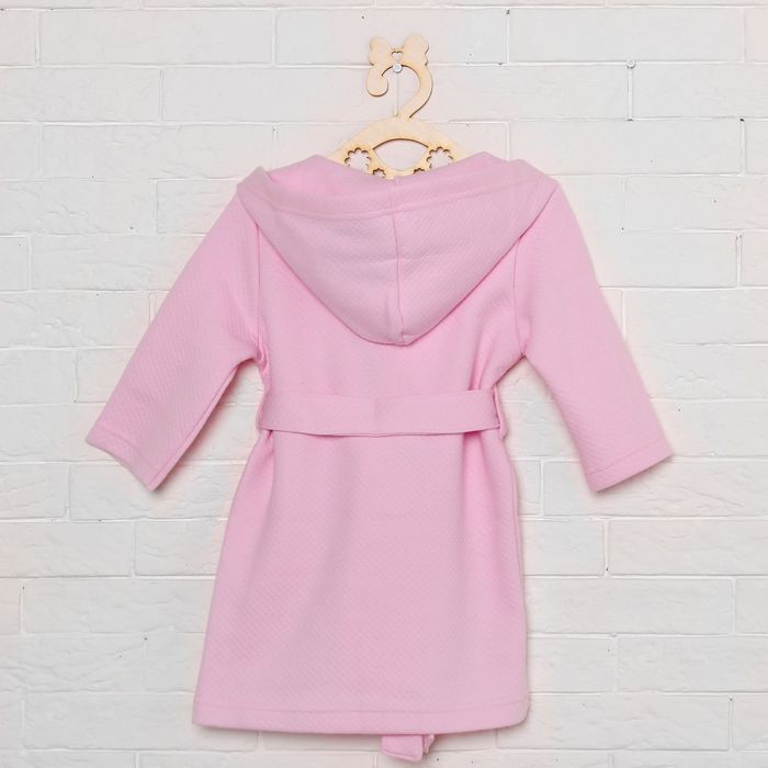 Халат детский, рост 98 см, цвет розовый ЯВ123101_М