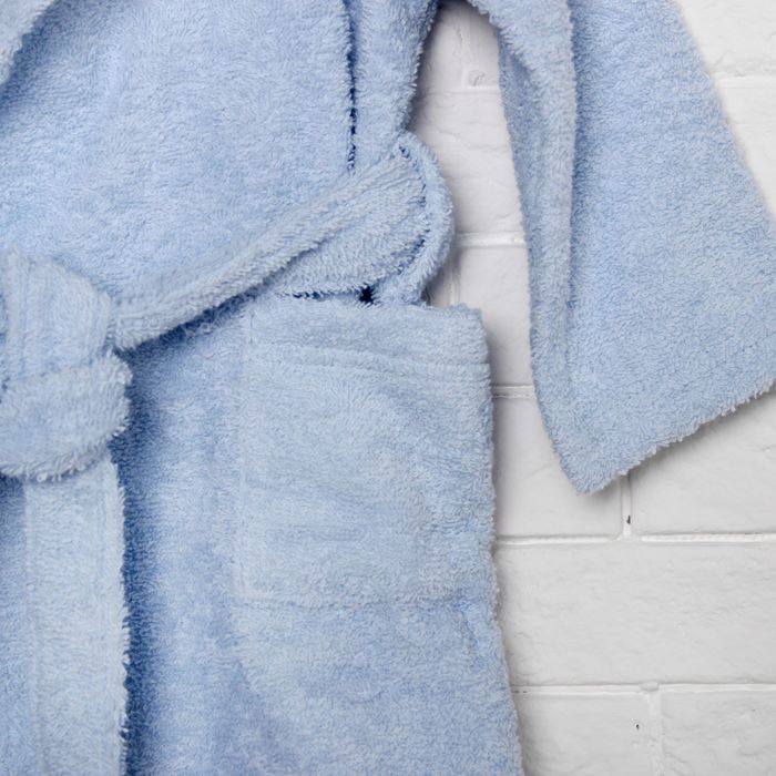 Халат детский, рост 74 см, цвет голубой ЯВ123100_М