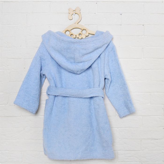 Халат детский, рост 74 см, цвет голубой ЯВ123100_М