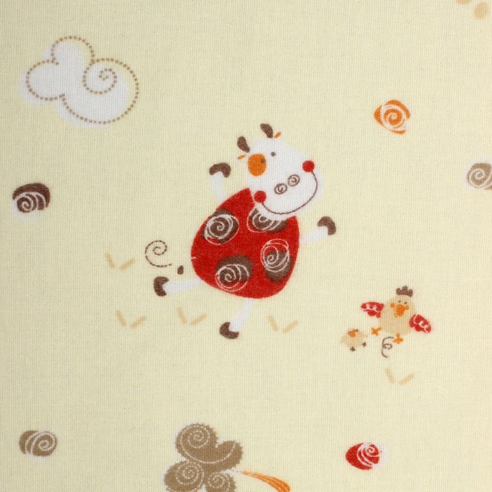 Фланель Жирафик 160 г/м2, ш. 150 см, дл. 10 м, 100% хлопок