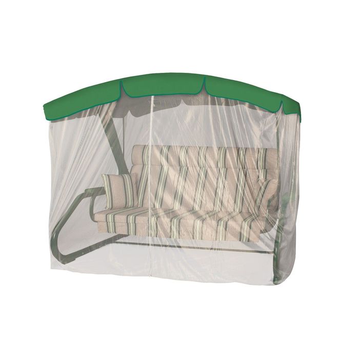 Качели садовые 4х местные REDFORD model: 502 GREEN с АМС