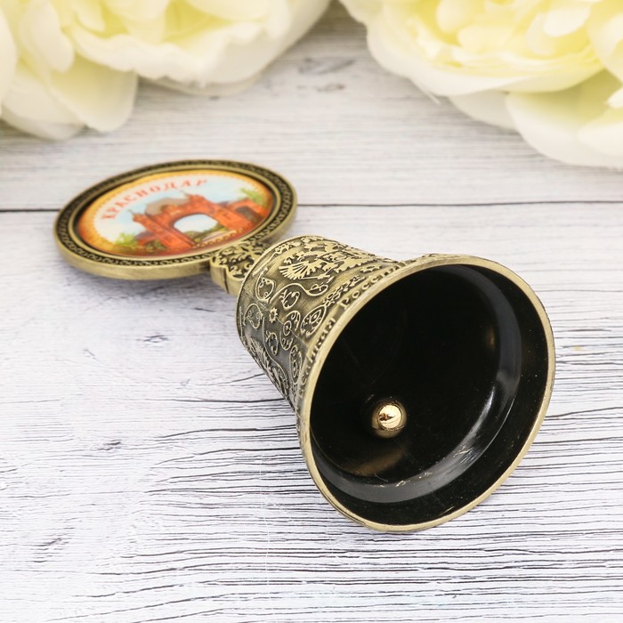 Колокольчик со вставкой «Краснодар», 4,4 х 10 см