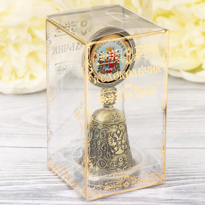 Колокольчик со вставкой «Ростов-на-Дону», 4.4 х 10 см