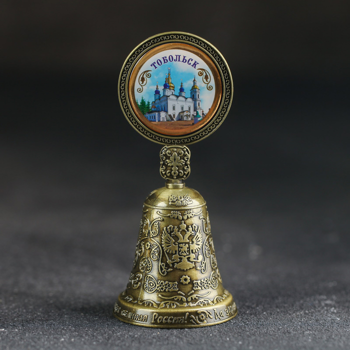 Колокольчик со вставкой «Тобольск», 4,4 х 10 см