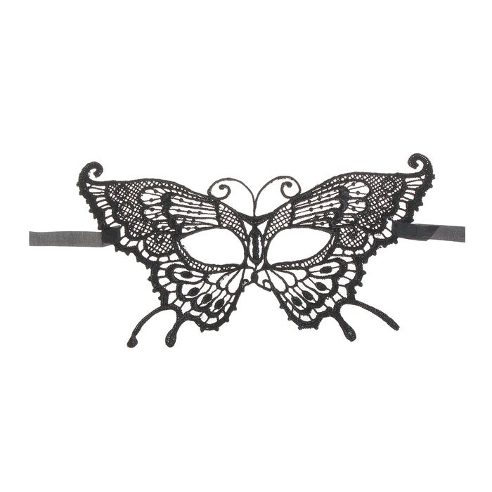 Карнавальная маска "Бабочка", ажурная