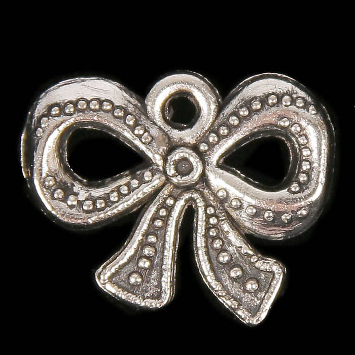 Декор металл "Бант" 1,6х1,5 см