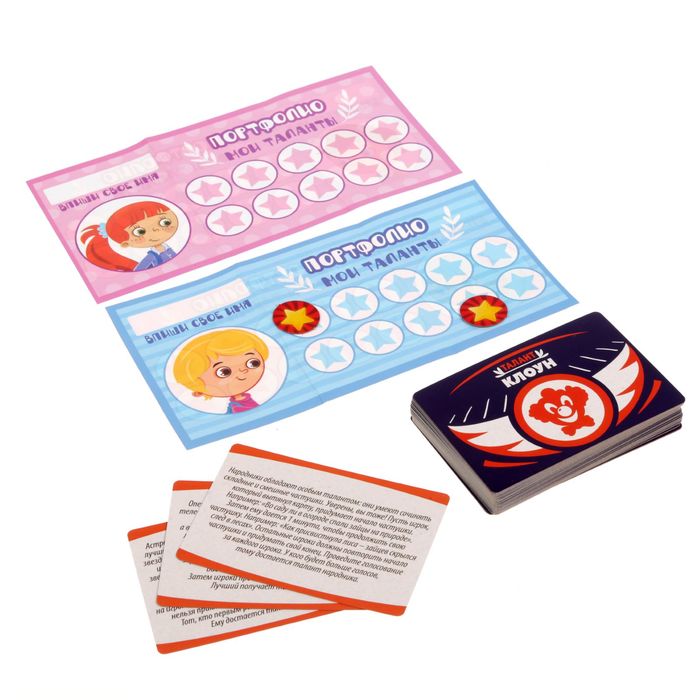 Настольная игра веселая творческая "Талантика"