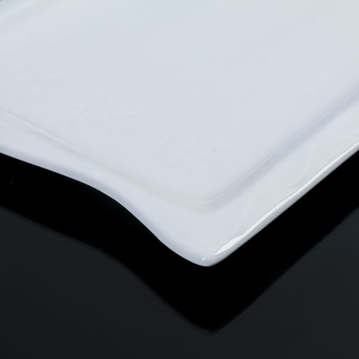 Блюдо 23х15 см "Иероглифы"