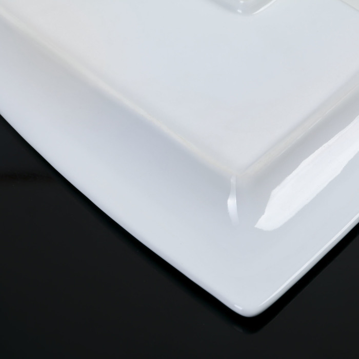 Блюдо 23х15 см "Иероглифы"