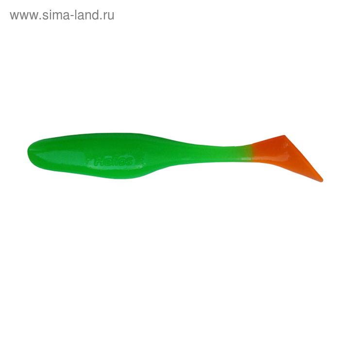

Виброхвост Helios Vigor Lime & Orange, 9.5 см, 7 шт. (HS-6-020)