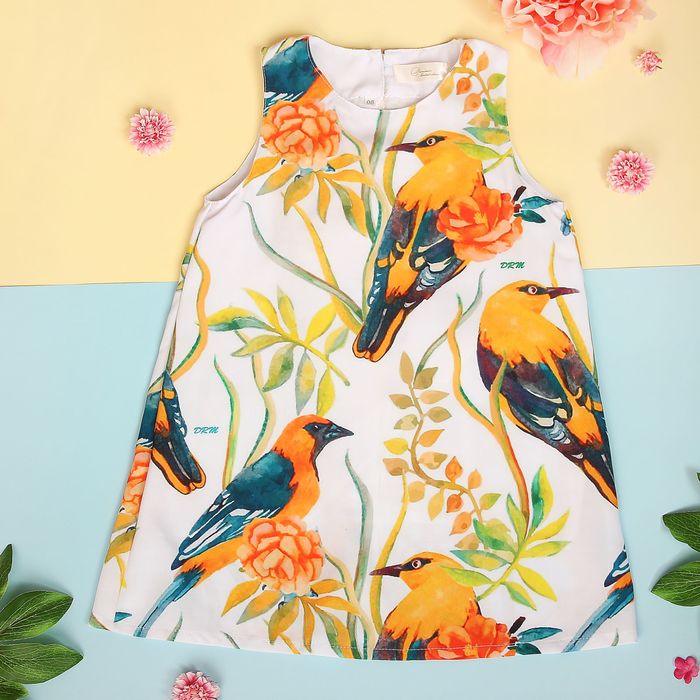 Сарафан для девочки "Оазис", рост 98 см, цвет жёлтый 9 вида 54