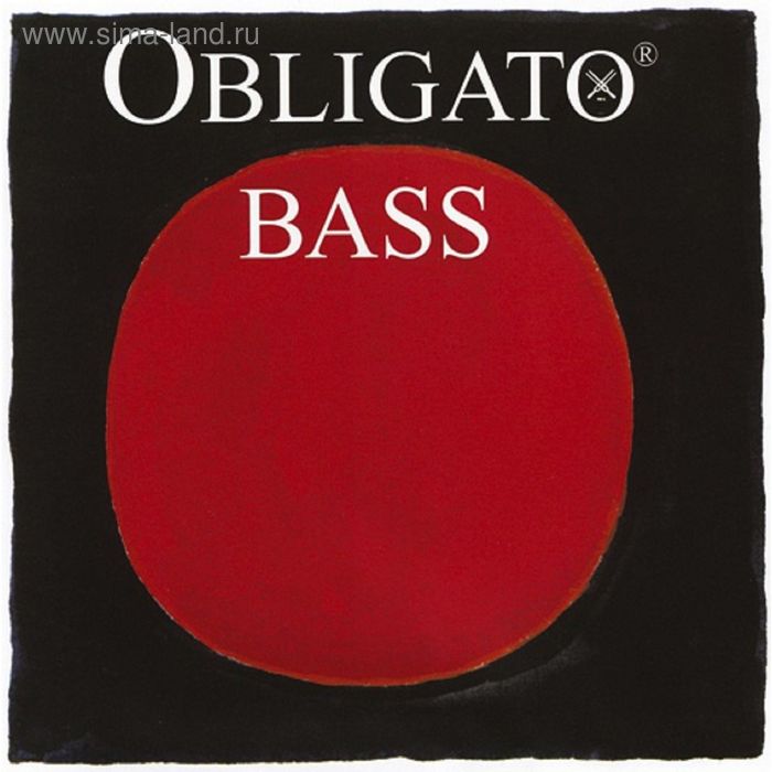 Комплект струн для контрабаса Pirastro 441020 Obligato Orchestra размером 3/4