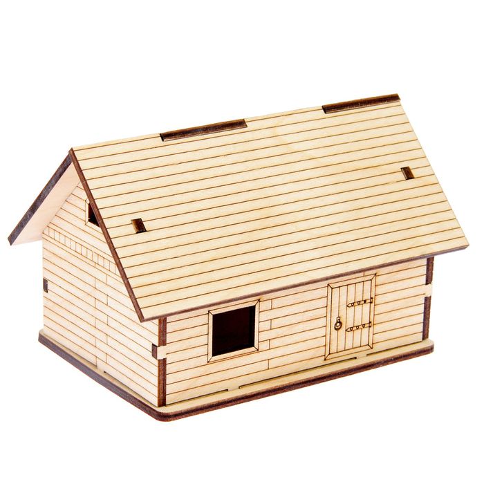 Заготовка для творчества "Домик маленький" (К-613) набор 7 деталей